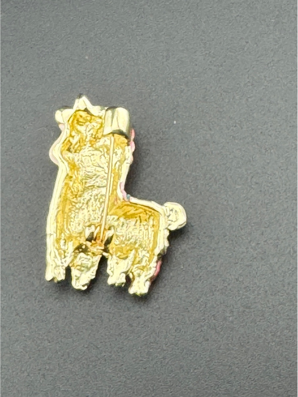 Cute Pink Llama Alpaca Enamel Pin Brooch - Picture 3 of 3